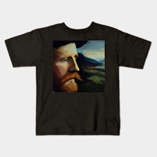 van gogh look Kids T-Shirt